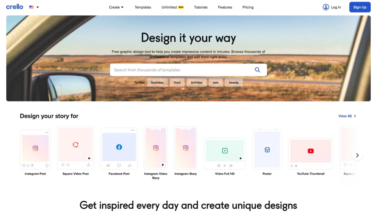 Crello Tasarim Yapmak Icin Yapay Zeka Araclari
