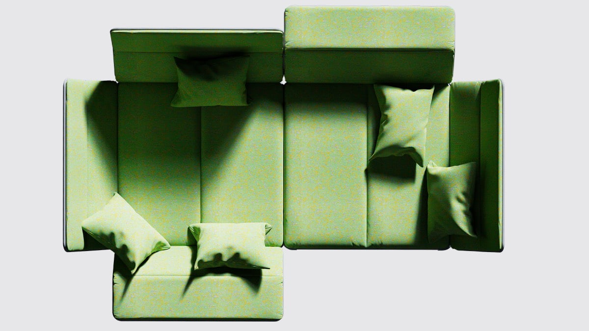 Ikea Zarfta Kanepe 3