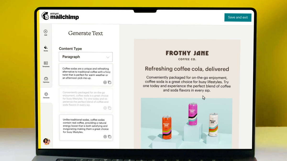 Mailchimp Pazarlama Sektoru Icin Yapay Zeka Araclari