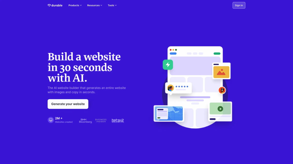 Website Olusturmak Icin Yapay Zeka Araclari 3