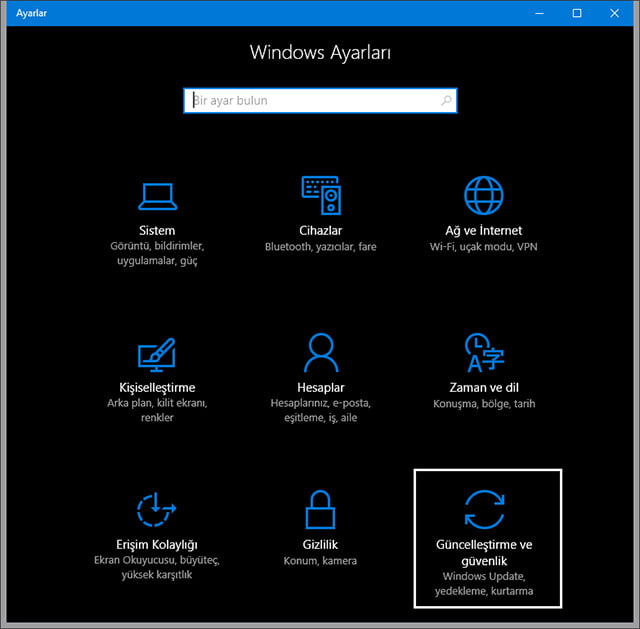 1-temiz-windows-10 1 Temiz Windows 10