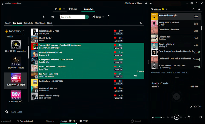 5 Audialsmusictube 1