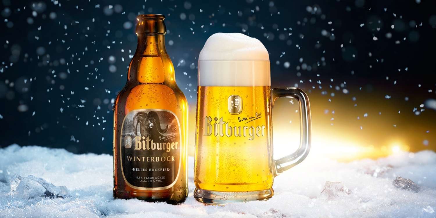 Alman bira markası Bitburger Alman bira markası Bitburger resmi