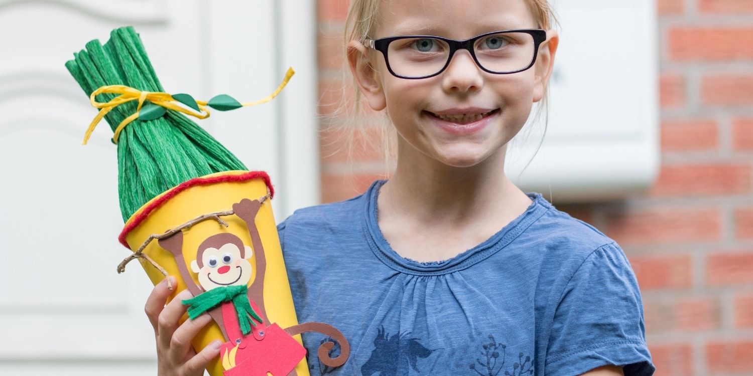 Almanya'da Schultüte Almanya'da Schultüte