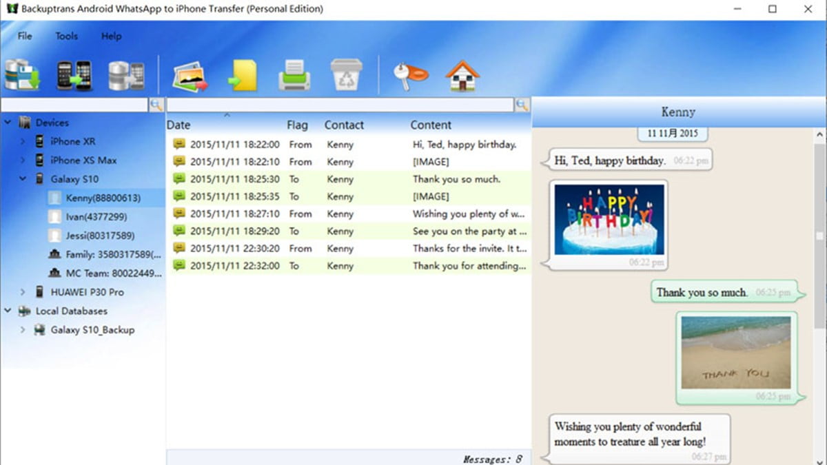 WhatsApp Mesajları Android'den iPhone'a Aktarma -2