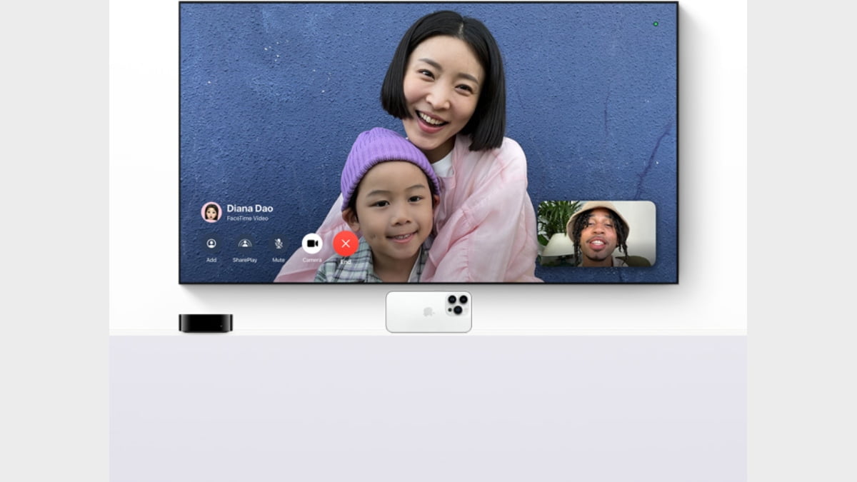 Apple Tv Facetime Iphone Kamera Olarak Kullanma