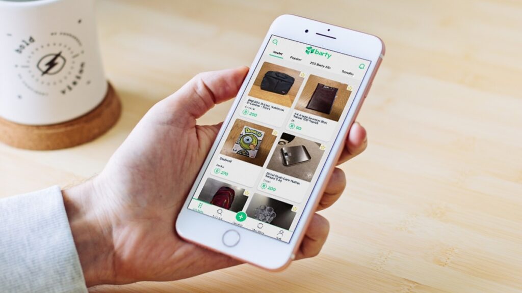 Eşyalarınızı Takaslamanın En İyi Yolu: Barty barty eşya takas uygulaması