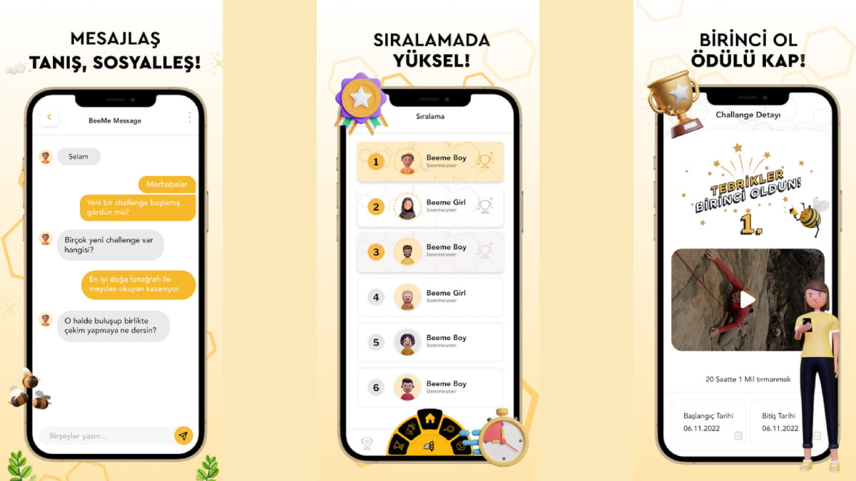 Bee Me Uygulamasi 1