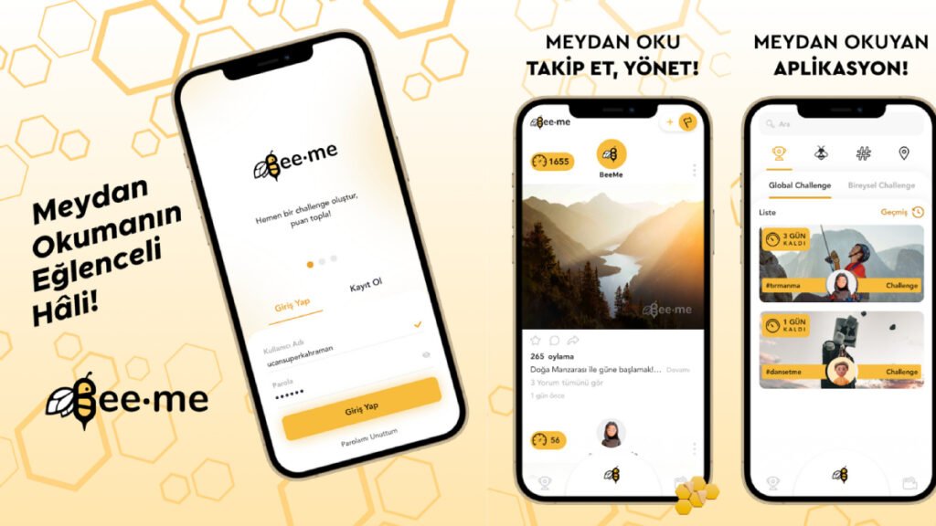 Bee Me Uygulamasi 1024x576