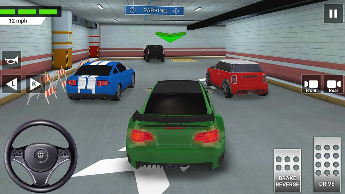 Car Driving Parking School Oynanir Mi