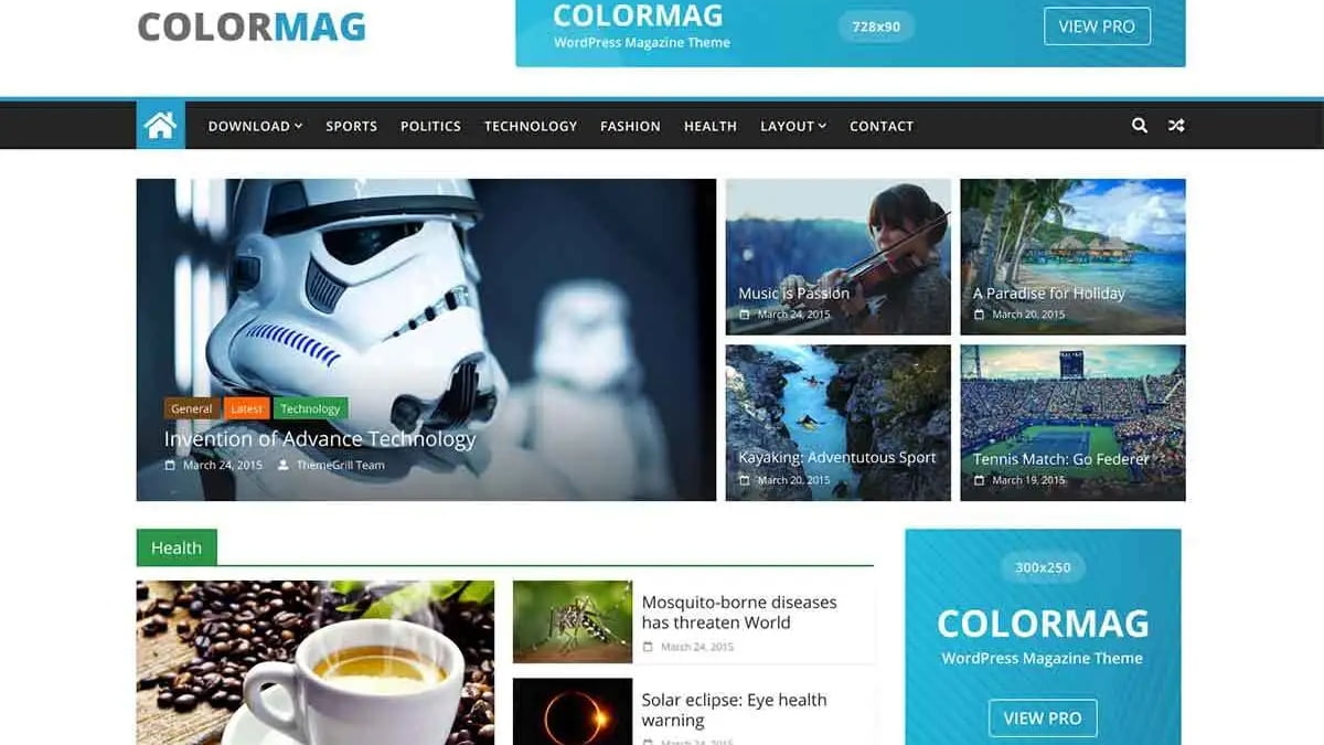 Colormag Temasi