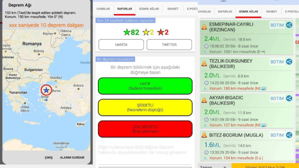 Deprem Ağı Uygulaması Nedir? Nasıl Kullanılır? Deprem Agi 4 1024x576