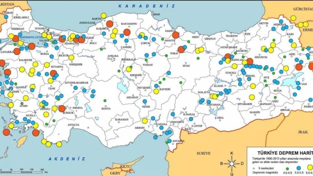 Deprem Riski Hangi Bölgelerde Yüksek: Nerelerde Yeni Deprem Olabilir? Deprem Riski Yuksek Bolgeler 1 1024x576
