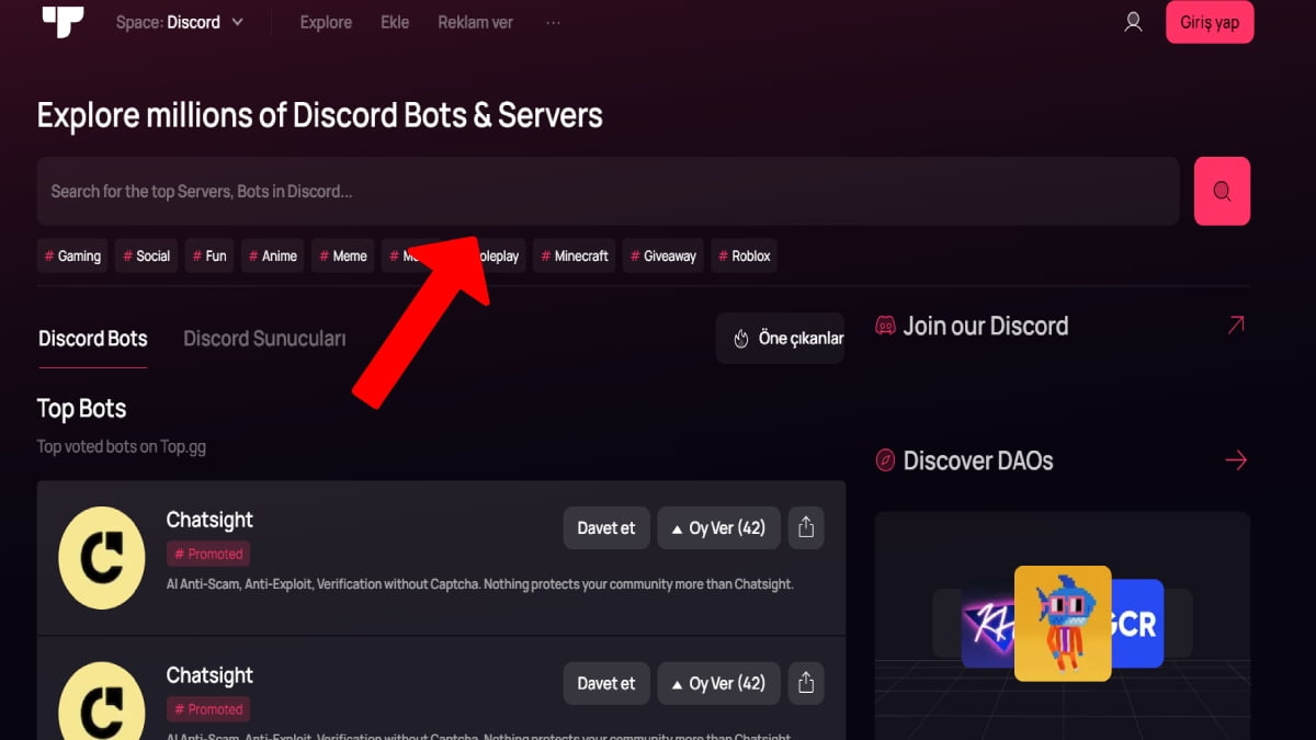 discord-bot-ekleme