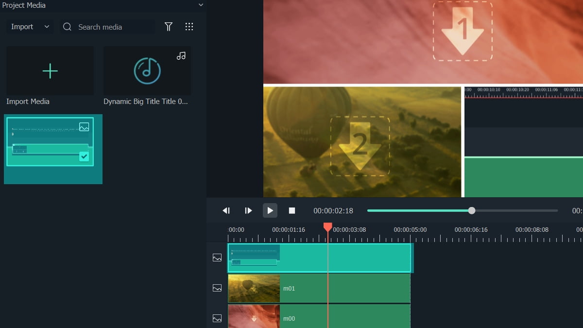 Filmora Split Screen Nasil Kullanilir 3