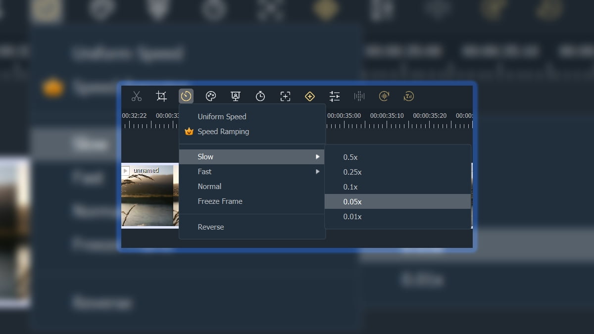 Filmora Video Hizlandirma Ve Yavaslatma 2