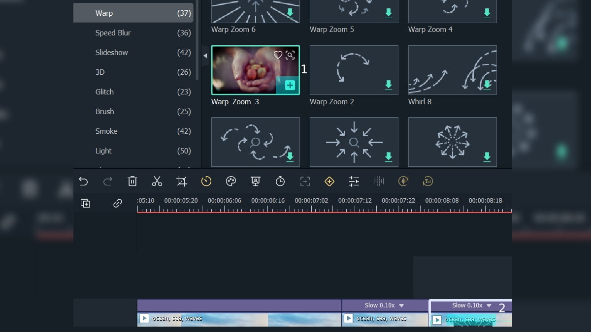 Filmora Videoya Gecis Ekleme 2