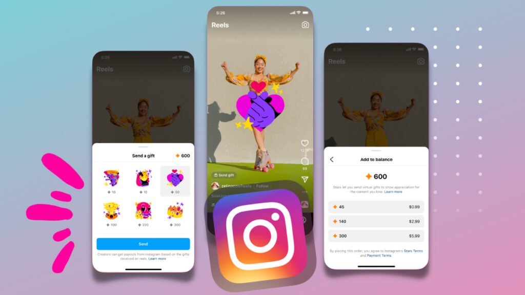 Instagram Reels Üzerinden Hediye ile Nasıl Para Kazanılır? Instagram Reels Para Kazanma 3 1024x576