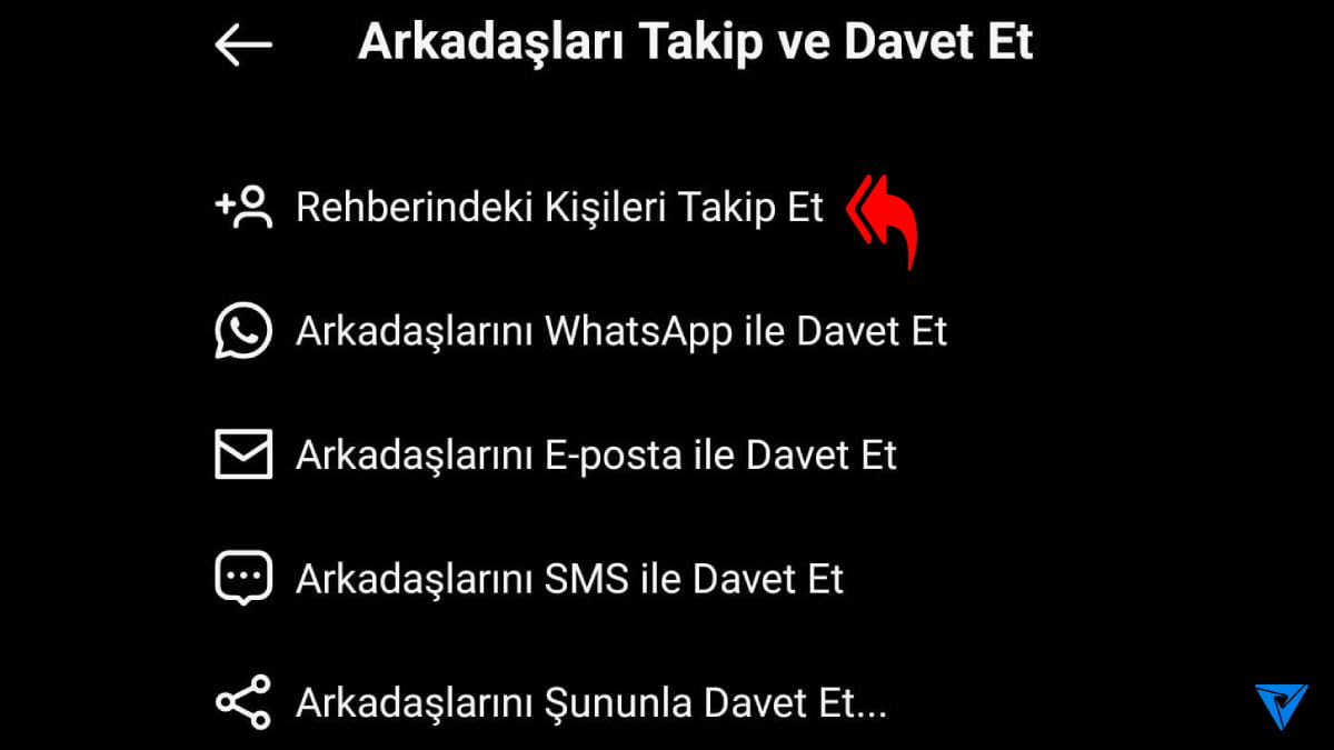 Instagram Rehberdeki Kisileri Bulma Adim 3