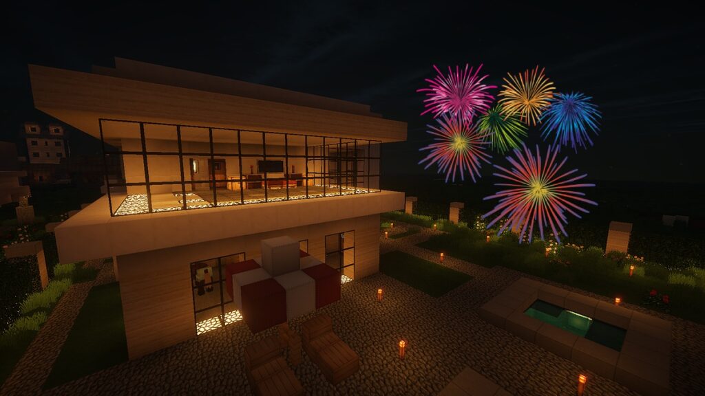 Minecraft Havai Fisek Yapimi 1024x576