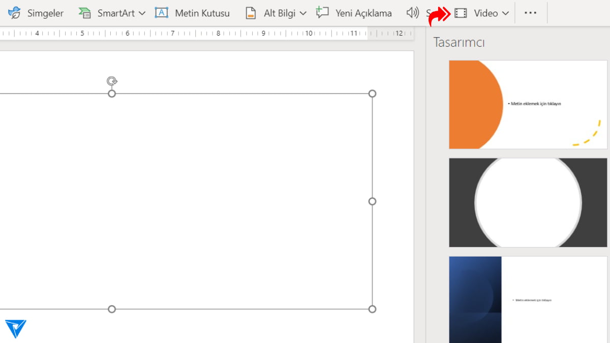 Powerpoint Video Yukleme Adim 2