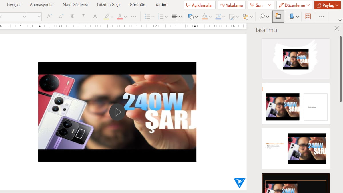 Powerpoint Video Yukleme Adim 5