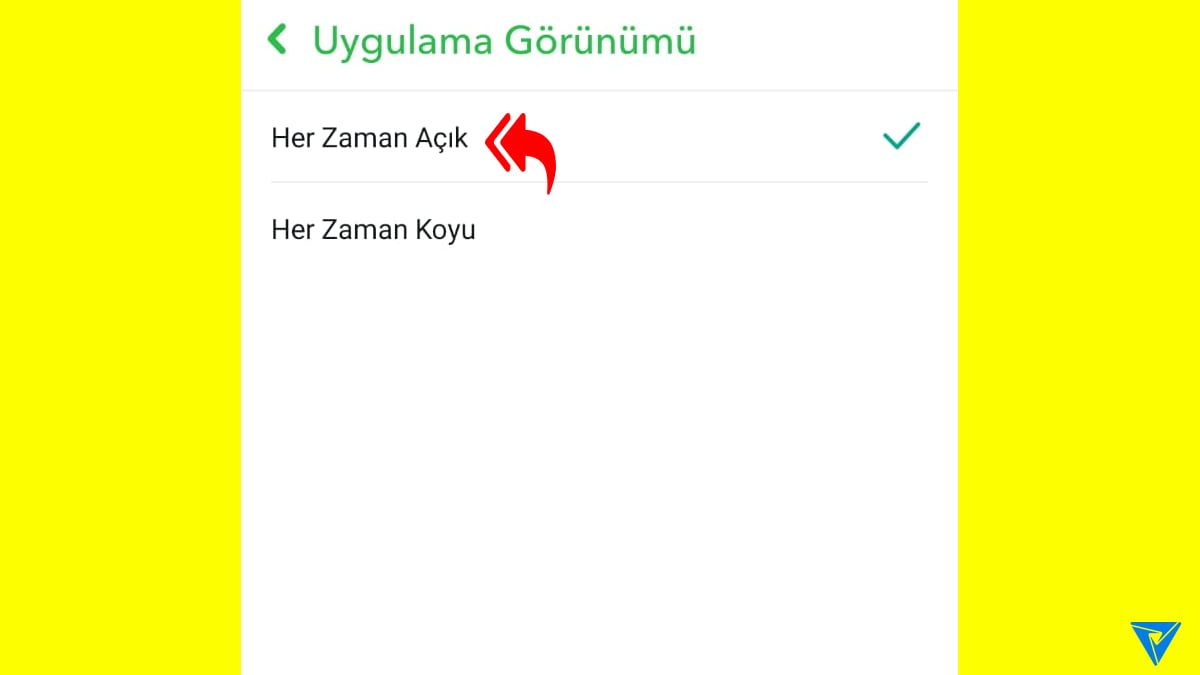 snapchat-koyu-tema-kapatma Snapchat Koyu Tema Kapatma