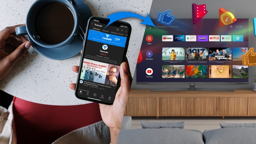 Telefon Ekranını Televizyona Yansıtma Nasıl Yapılır?