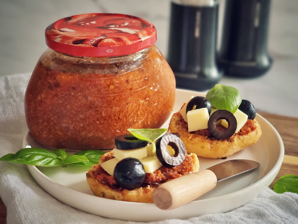 Zeytinli Domates Biber ezmesi